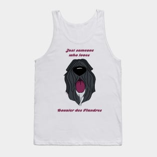 Someone who loves Bouvier des Flandres Tank Top